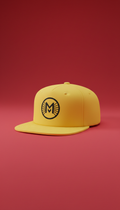 Gorra street con logo Metro Yellow